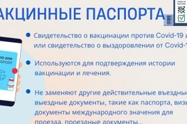 Вьетнам достиг соглашения о взаимном признании вакцинных паспортов с 17 странами