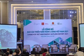 Презентация отчета Vietnam Energy Outlook Report 2021 состоялась в Ханое 2 июня. (Фото: ВИА)